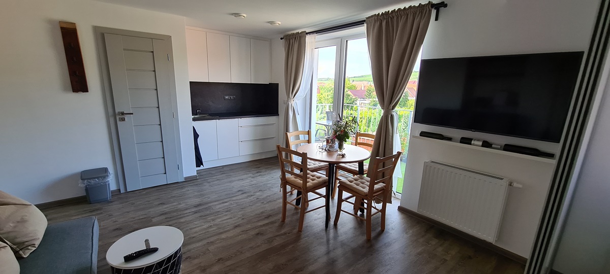 Ubytování v apartmánu Pálava na Perné