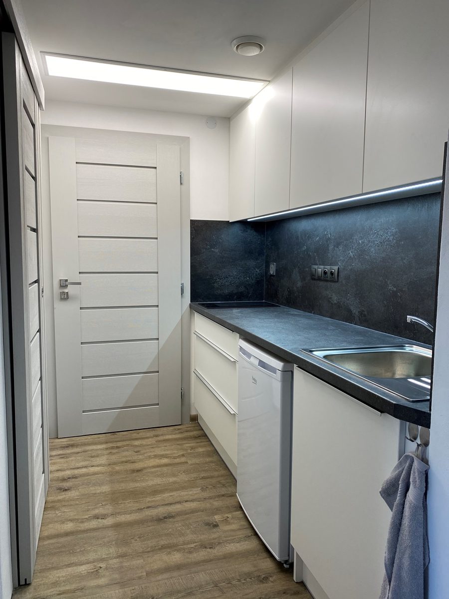 Kuchyně v apartmánu Neronet pro 4 - 6 osob na Perné